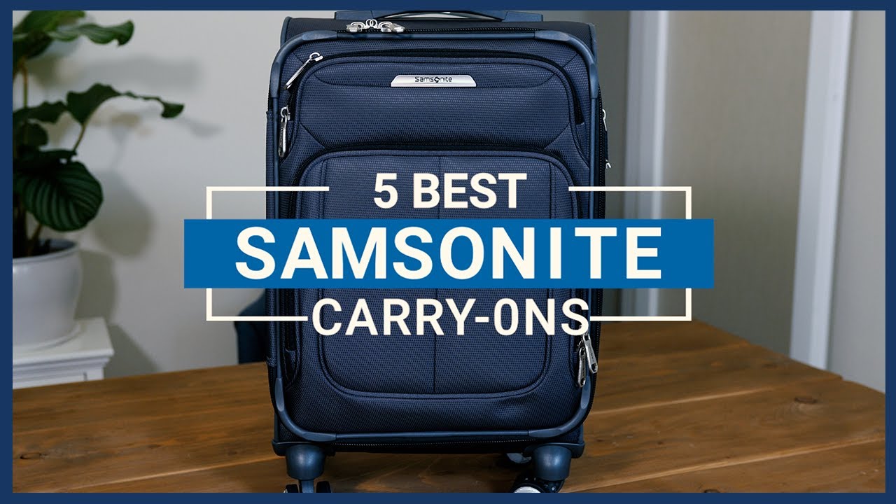 Best Samsonite Carry-on Luggage - YouTube