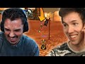 Teaching Grubby how to duel in WoW