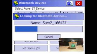 Carlson SurvCE Tutorial: Pairing an S321+ to Your Data Collector via Bluetooth