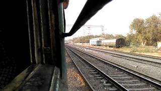 12442 Bilaspur rajdhani crosses at TKD