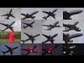 16/07/16 成田国際空港（成田空港） 飛行機の離陸シーン Take off Scene of Various Airliners at Narita Int'l Airport, RJAA