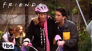 Ross Teaches Phoebe How To Ride A Bike (Clip) | Friends | TBS