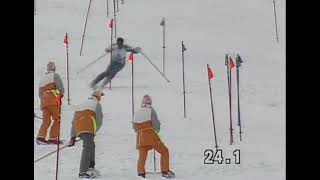 il secondo trionfo olimpico di Alberto Tomba, l'oro nello slalom di Calgary 🥇🇮🇹❄ - febbraio 1988