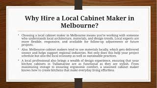 Personalized Kitchen Cabinets in Tullamarine – Crafted by Reliable Cabinet Makers in Melbourne