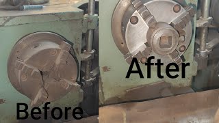 Repairing the old wheel of copying machine using it after a long time