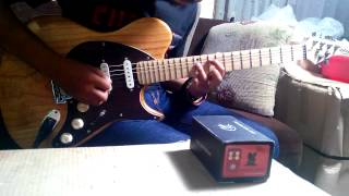 Stephallen guitar , wilde pickup, EVH5150 mini , CKK infinite reverb