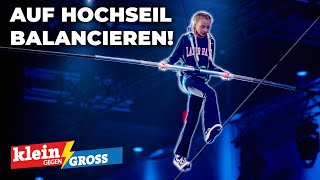 Hochseil-Challenge: Elisa (11) vs. Heino Ferch | Klein gegen Groß
