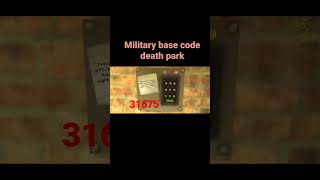 sevege to mitary base code death park 2 / death park 2 / @lost_jerry1248 #horrorgaming  #shorts