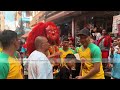 indra jatra 2081 इन्द्रजात्रा 2081 majipa lakhey taking blessing from kumari rath yatra