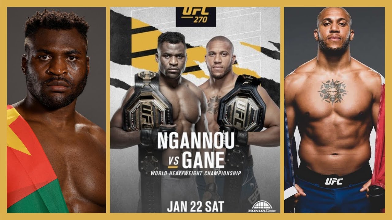 UFC 270 - Francis Ngannou Vs Cyril Gane | Undisputed Heavyweight ...