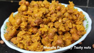 Masala Peanuts/ Tasty nuts| मसाला मूंगफली| మసాలా పల్లీలు