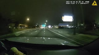 RAW: Marcus Jordan, Michael Jordan's son, caught trying to outrun police on dash cam video