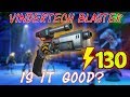 ⚡130 VINDERTECH BLASTER REVIEW // 755% CRIT DAMAGE!!!!!! | Fortnite Save the World