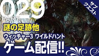 【初めてのWitcher3 WILD HUNT配信】サブクエストpart.29 -にわかウィッチャー＆謎の足跡他--