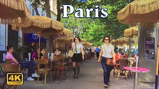 Walking Around Montparnasse, Paris, France (4K UHD)