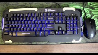 TteSports Commander Gaming Gear Combo Review