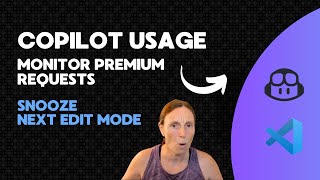 Copilot Usage & Completion Settings in VS Code | Monitor Premium Requests + Snooze Next Edit