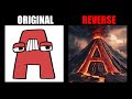 Reverse Alphabet Lore But In Lava (A-Z...) - Alphabet Lore Meme Animation - TD Rainbow