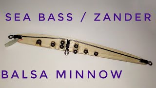 Lure Making Balsa Minnow