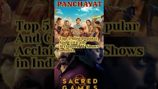 5 Most Popular Tv Shows in India