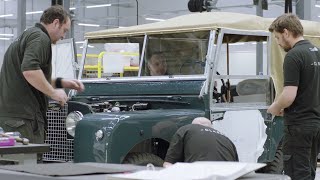 Gentleman’s Journal go inside Land Rover's restoration centre