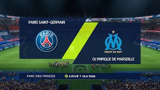 Paris Saint-Germain vs Marseille | Parc des Princes | 2022-23 Ligue 1 | FIFA 23