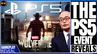 PLAYSTATION 5 - LIST OF REVEALS, PS5 SHOWCASE, WOLVERINE, GHOST OF TSUSHIMA 2, MEDIEVIL 2, SILENT…