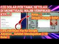 Cara Verifikasi Ktp Ke Google Adsense _ Setelah Mendapatkan || 10 Dolar ||