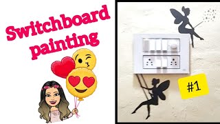 Switchboard painting ideas/Wall painting art/wall stickers design ideas