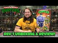 Rex-1 Teenage Mutant Ninja Turtles NECA Unboxing & Review!