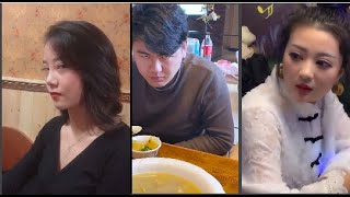 所谓富贵险中求  挑战给老婆闺蜜夹菜