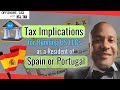 [ Offshore Tax ] Tax Implications for Running US LLCs as a Resident of Spain or Portugal