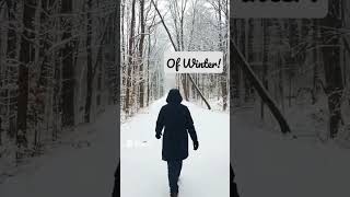 Embracing the beauty of winter! | Heartway Farms #shorts #asmr #beautiful #winter #relaxing #fyp