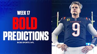 Week 17 BOLD PREDICTIONS: Bengals Playoff Hopes, Giants' No. 1 Pick, Shedeur vs. Cam Ward & MORE