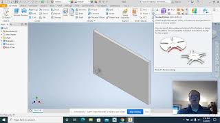 Rectangular Pattern Command in Autodesk Inventor