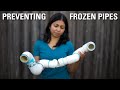 How to prevent frozen and burst pipes