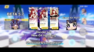 [5.7 Beta] Handel Set Showcase on HoT (New G4 lightning stigma) | Honkai Impact 3rd