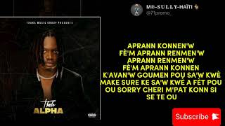 THELO-M'PAT KONN SI SE OU ft TEDDY HASHTAG (Official Lyrics)