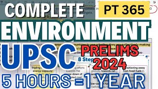 VisionIAS PT365 ENVIRONMENT 2024 COMPLETE I ENVIRONMENT 1 YEAR COMPLETE CURRENT #upsc #ias #pt365