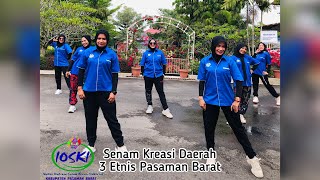 Senam Kreasi Daerah||Senam 3 Etnis||Minang-Mandailing-Jawa||IOSKI Pasaman Barat