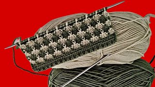 सिर्फ तीन फंदे का बुनाई डिजाइन|Easy And Beautiful Knitting Pattern/Bunai design