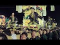 新居浜太鼓祭り【大生院・中萩地区夜太鼓】