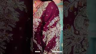 Red Bridal A Line Lehenga | Pakistani Bridal Dress | Jabeenz