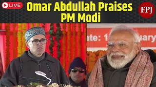 LIVE : Omar Abdullah Praises PM Modi for Fulfilling Promise After Sonmarg Tunnel Inauguration | FPJ