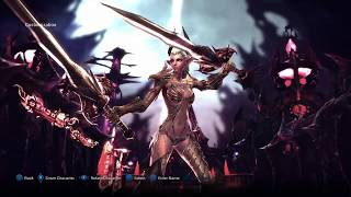 TERA Character Creation:PlayStation 4(All Options)