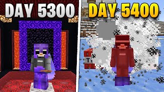 I Survived 5,400 Days in HARDCORE Minecraft...