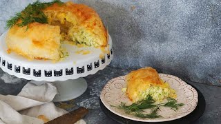 KABAK SEVMEYENE KABAĞI SEVDİRECEK TARİF- ŞIK SUNUMUYLA (BÖREK TARİFLERİ) -ASMR - ZUCCHINI PHYLLO PIE