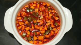 మామిడికాయ ముక్కల పచ్చడి / instant mango pickle/mamidikaya mukkala pachadi/mango pachadi/Amma vantalu