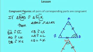 3.1 Congruent Figures (and Transformations) (Lesson Only)