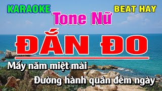 Karaoke Đắn Đo Tone Nữ Nhạc Sống | Bạch Duy Sơn